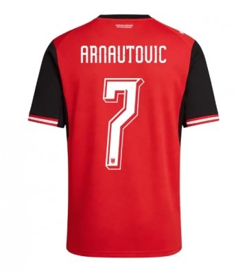 Østrig Marko Arnautovic #7 Hjemmebanetrøje Børn VM 2026 Kortærmet (+ Korte bukser)